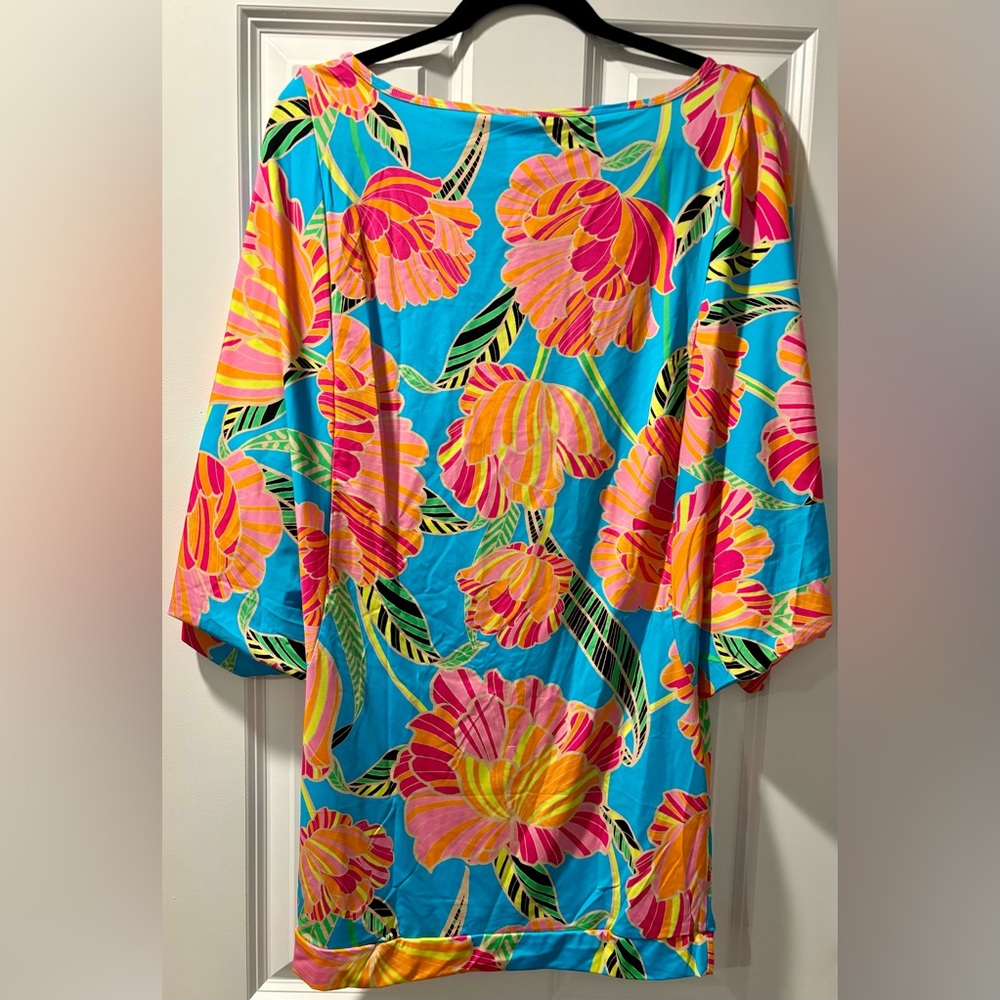 NWT- Trina Turk Swim Coverup (swim tunic)- Poppy Size- Medium - Picture 4 of 6